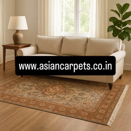 Kashmiri TRADITIONAL Handmade pure woollen carpets